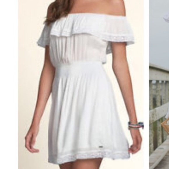 hollister off the shoulder dress